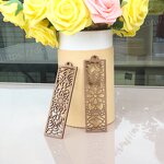 Wooden Bookmark Manufacturer - Laser Cut Ornate Pattern for Gifts
