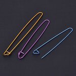 Safety Pins Supplier - Big Tiny Metal Buttons for Clothing Trimming