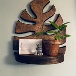 Laser-cut Wall Decor Manufacturer - Hollow Monstera Leaf Sculpture