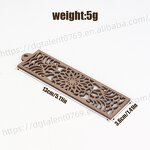 Wooden Bookmark Manufacturer - Laser Cut Ornate Pattern for Gifts