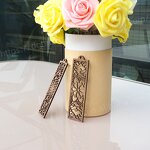 Wooden Bookmark Manufacturer - Laser Cut Ornate Pattern for Gifts