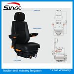 Suspension Seat Manufacturer - Universal Adjustable for Tractor