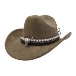 Cowboy Hat Factory - Hot Selling Custom Brand Label Suede Fedora