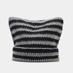 Knitted Beanie Supplier - Wholesale Jacquard Custom Label Cat Ear