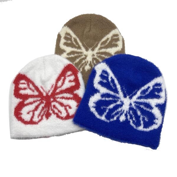 Mohair Beanie Supplier - Hot Selling Jacquard Y2K Low MOQ Embroidery