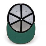 Snapback Baseball Hat Supplier - Custom Embroidery 2 Tones Flat Brim