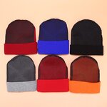 Winter Beanie Supplier - Wholesale Blank Custom Leather Label Embroidery