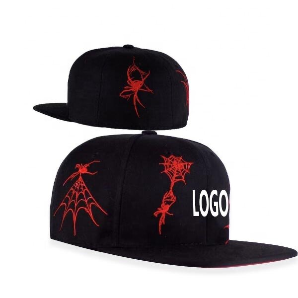 Snapback Baseball Hat Supplier - Fast Customization 6 Panel Flat Brim
