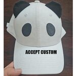 Baseball Cap Supplier - Hot Selling 6 Panel Washed Denim Cat Ear