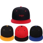 Snapback Hat Factory - Custom Embroidery Inner Tape Flat Brim