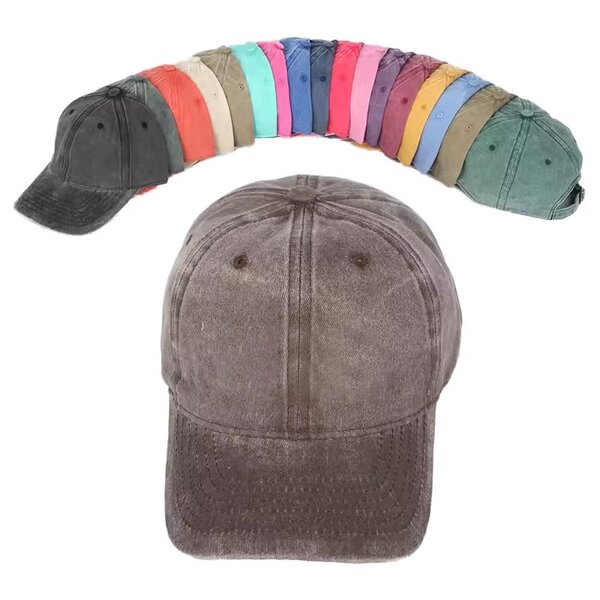 Dad Baseball Hat Supplier - New Arrival OEM Vintage Unstructured Washed