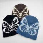 Mohair Beanie Supplier - Hot Selling Jacquard Y2K Low MOQ Embroidery