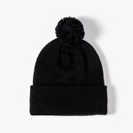 Knitted Beanie Factory - Winter Outdoor Cuff Embroidery Jacquard Pom Pom