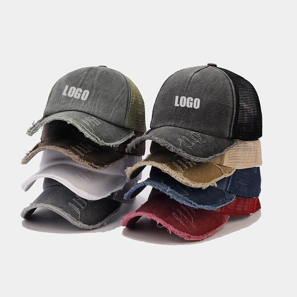 Denim Trucker Cap Factory - Custom Tags Embroidery Sublimation Print