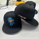 Snapback Hat Supplier - MOQ 20 Flat Brim 3D Puff Embroidery
