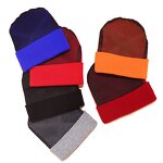Winter Beanie Supplier - Wholesale Blank Custom Leather Label Embroidery