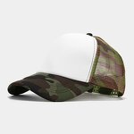 Trucker Hat Supplier - Low MOQ Custom Patch Sublimation Print Camo