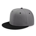 Baseball Hat Supplier - Full Custom 6 Panel Flat Brim Embroidery