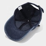 Baseball Cap Supplier - Hot Selling 6 Panel Washed Denim Cat Ear