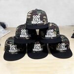 Camo Snapback Hat Factory - Low MOQ 3D Embroidery 6 Panel