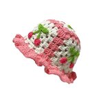 Crochet Bucket Hat Supplier - Luxury Brand Designer Jacquard Handmade Floral
