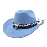 Cowboy Hat Factory - Hot Selling Custom Brand Label Suede Fedora