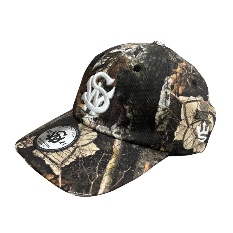 Dad Hat Supplier - Sublimation Print Camouflage 3D Embroidery Vintage