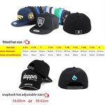 Baseball Cap Supplier - Custom Embroidery Flat Brim Hip Hop