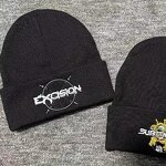 Knitted Beanie Factory - Winter Outdoor Cuff Embroidery Jacquard Pom Pom