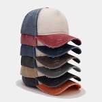 Baseball Hat Factory - Low MOQ 5 Panel Curved Brim Vintage Washed