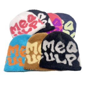Skull Cap Beanie Factory - All Over Print Letter logo Custom Furry