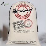 Cotton Canvas Bag Factory - Printed Christmas Sack Supplier