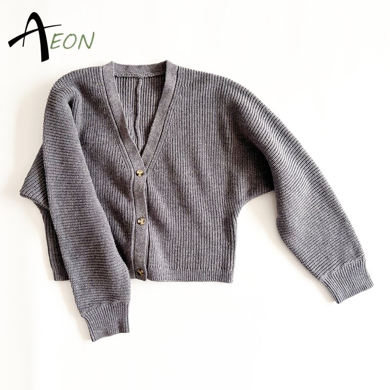Women's Cardigan Factory - Patent Knit Oversized Top