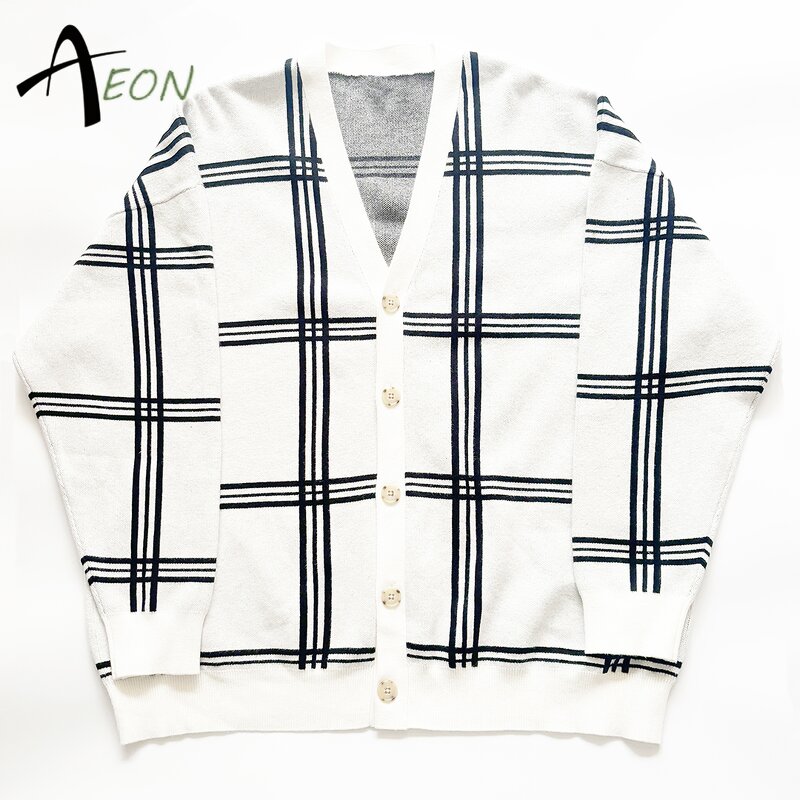 Check Knit Sweater Factory - Custom Vintage Cardigan