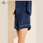 Custom Spandex Satin Pajamas Factory - Shorts Pajama Set