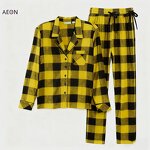 Women's Flannel Pajamas Factory - Bulk Plaid Pajama Set