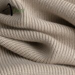 Women's Knit Set Factory - Polo Neck Sweater Skirt Set