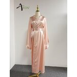 Custom Silk Wedding Robe Factory - Long Elegant Robe