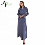 Silk Lace Robe Factory - Luxury Long Nightgown