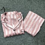 Women's Satin Pajamas Manufacturer - Jacquard Lounge Wear