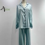 Women's Satin Pajama Shorts Factory - Custom Lounge Wear Set