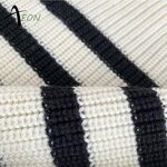 Women's Zip Sweater Factory - Custom Striped Knit Jumper