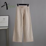 Women's Knit Set Factory - Round Neck Pullover Pants Set