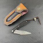 Pocket Knives Factory - VG10 Damascus Blackwood Handle Hunting Survival