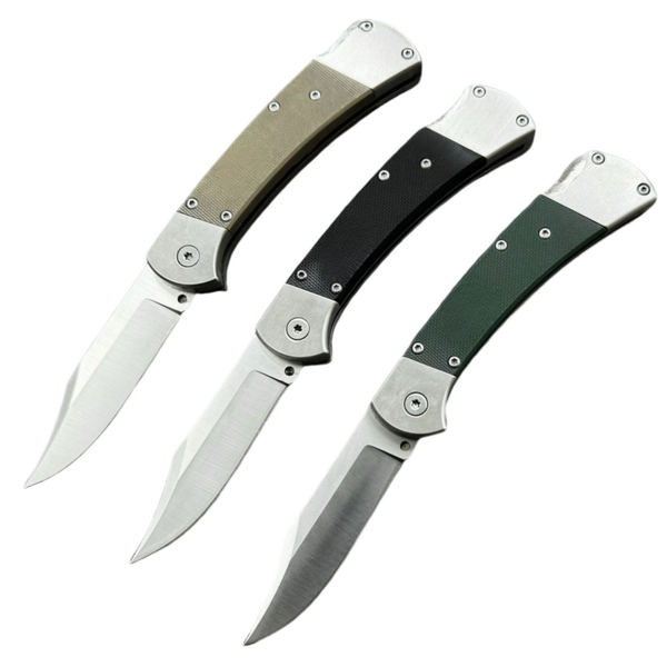 Hunting Knife Factory - BAK110 G10 Handle Pocket Folding Outdoor Camping