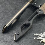 Fixed Blade Knife Factory - Customizable M390 Steel Integral Handle Tactical