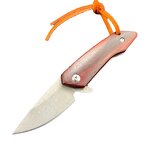 Pocket Folding Knife Supplier - Damascus Steel Red Sandalwood Handle
