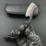 Folding Knife Supplier - Factory Price Damascus G10 Handle Outdoor