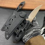 Fixed Blade Knife Factory - Customizable M390 Steel Integral Handle Tactical