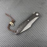 Pocket Knives Factory - VG10 Damascus Blackwood Handle Hunting Survival